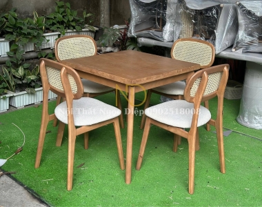 Bàn ăn 4 ghế đẹp Biên Hòa – Mẫu bàn ăn hiện đại, bền đẹp giá xưởng