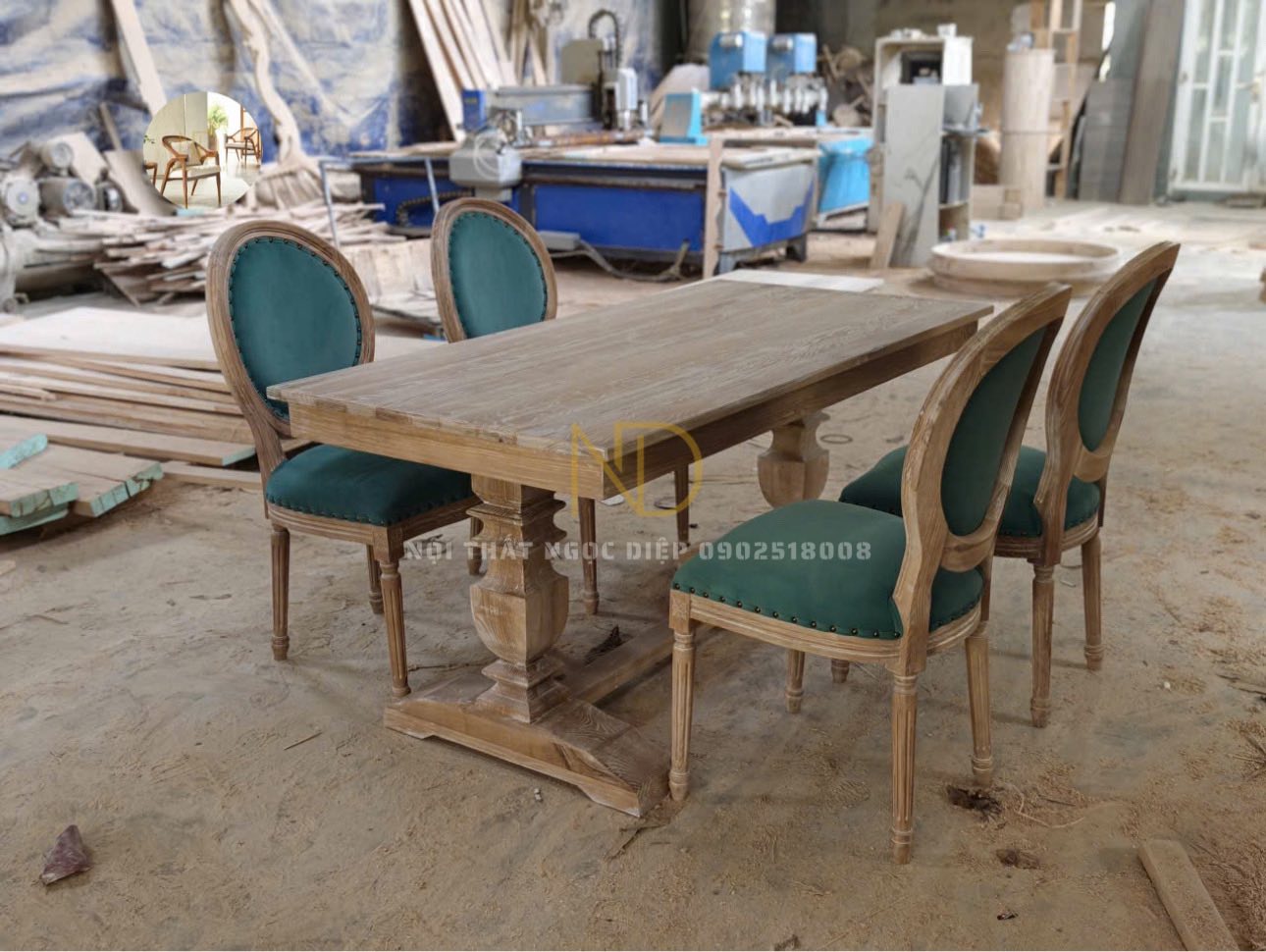 bộ bàn ăn nhỏ gọn cho chung cư Biên Hòa