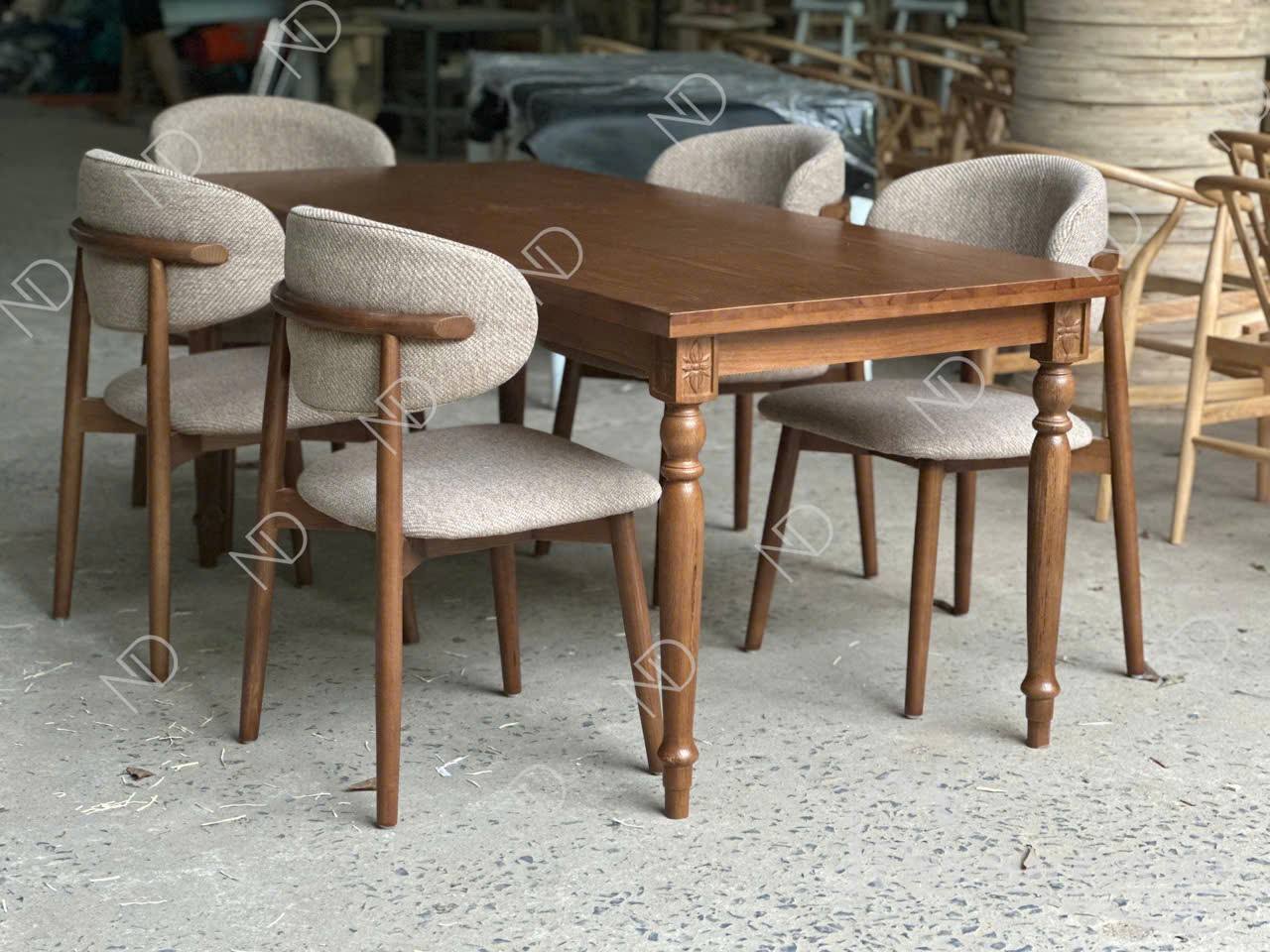 bộ bàn ghế ăn Hố Nai Biên Hòa