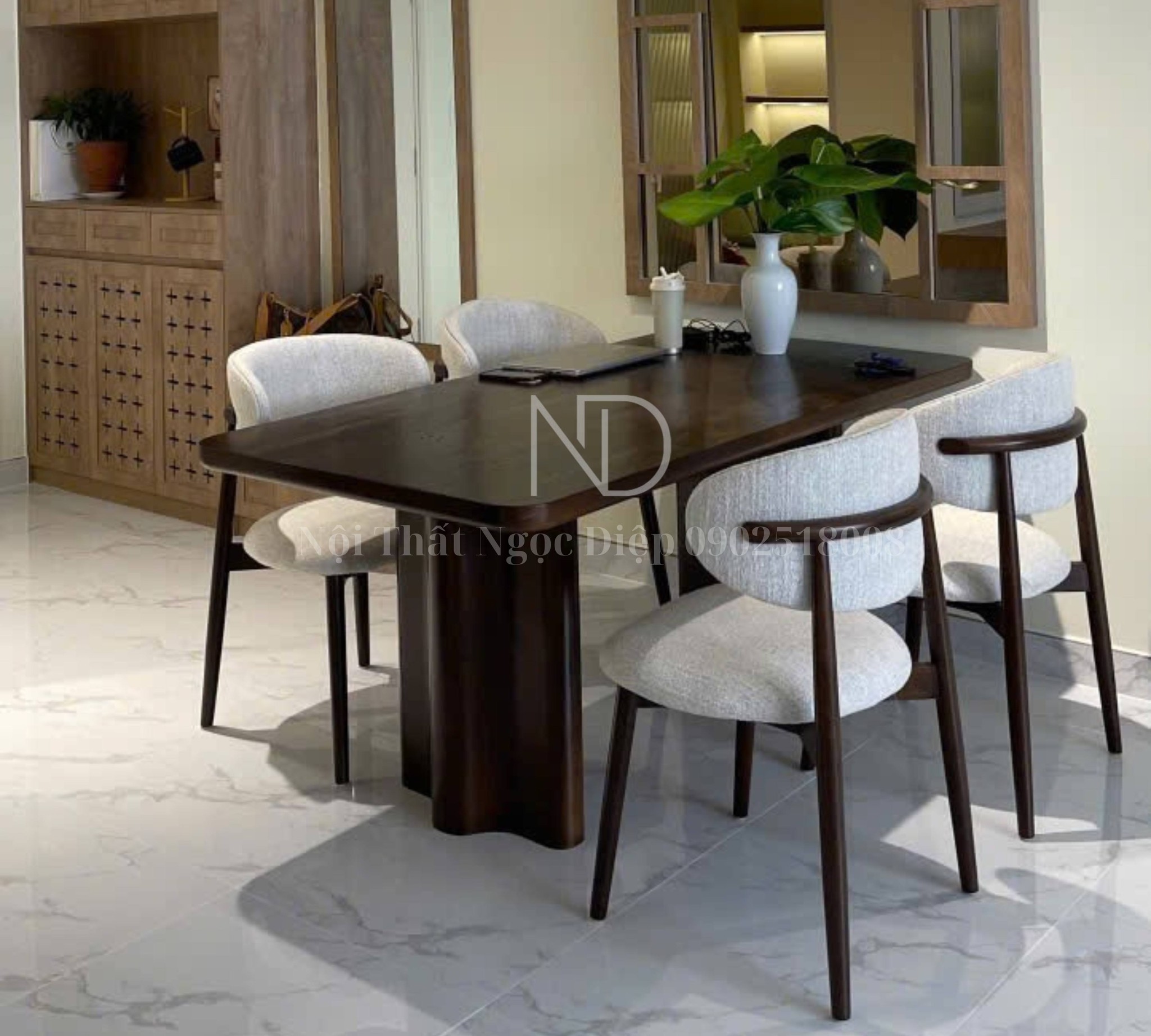 bộ bàn ghế ăn Hố Nai Biên Hòa