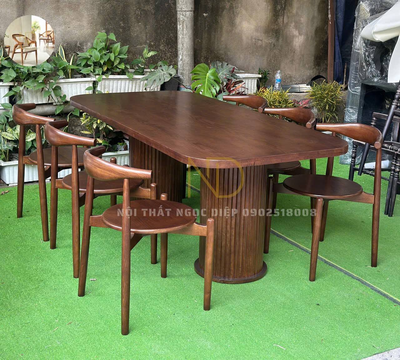 bộ bàn ghế ăn Hố Nai Biên Hòa