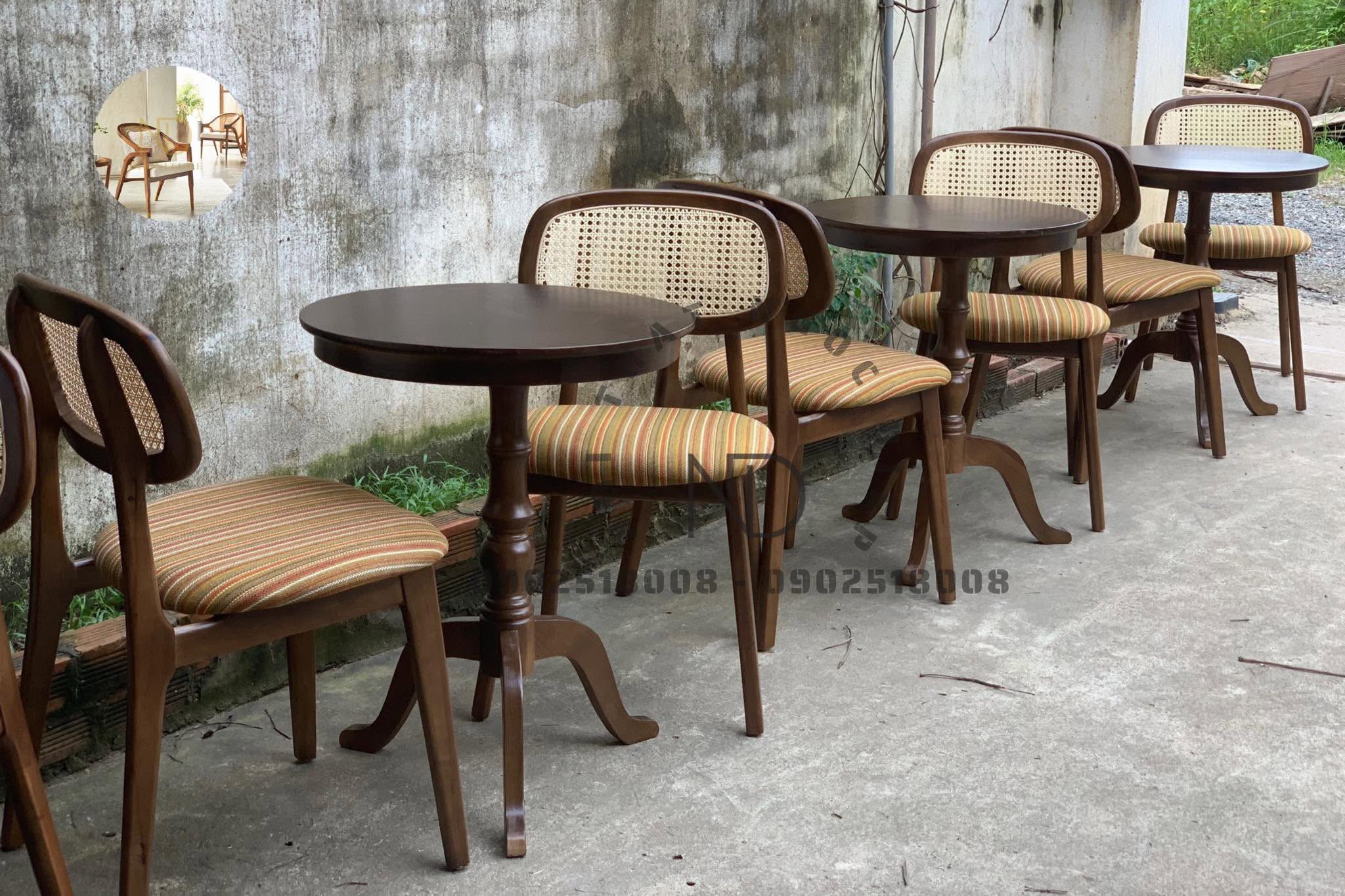 bộ bàn ghế - xưởng sản xuất nội thất gỗ